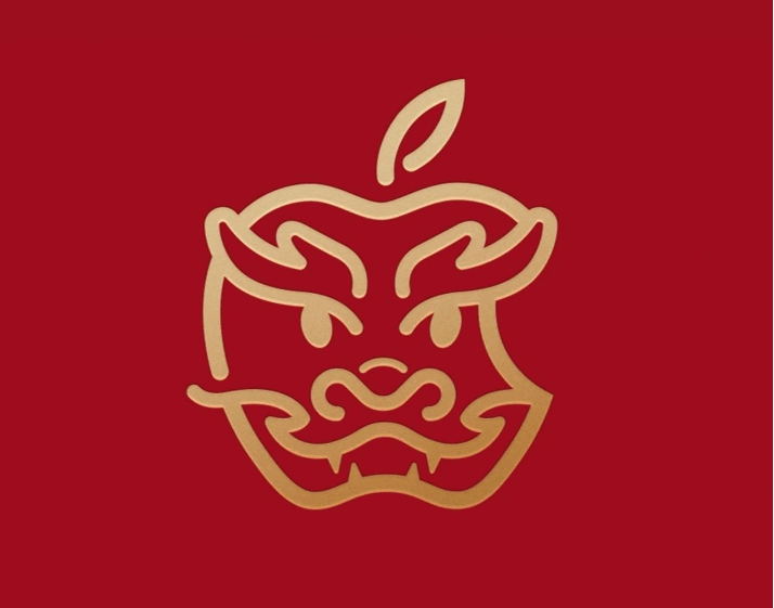 四平苹果发布龙年LOGO
